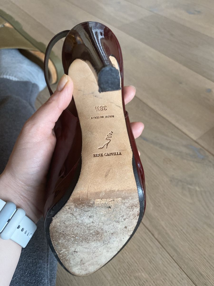 René Caovilla Scarpe da donna: Rene Caovilla Burgundy Pumps EU 38,5 – Usato da Wallisellen venduto da laz_9wsc 5