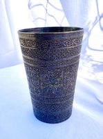 Indischer Lassi-Becher, Messing