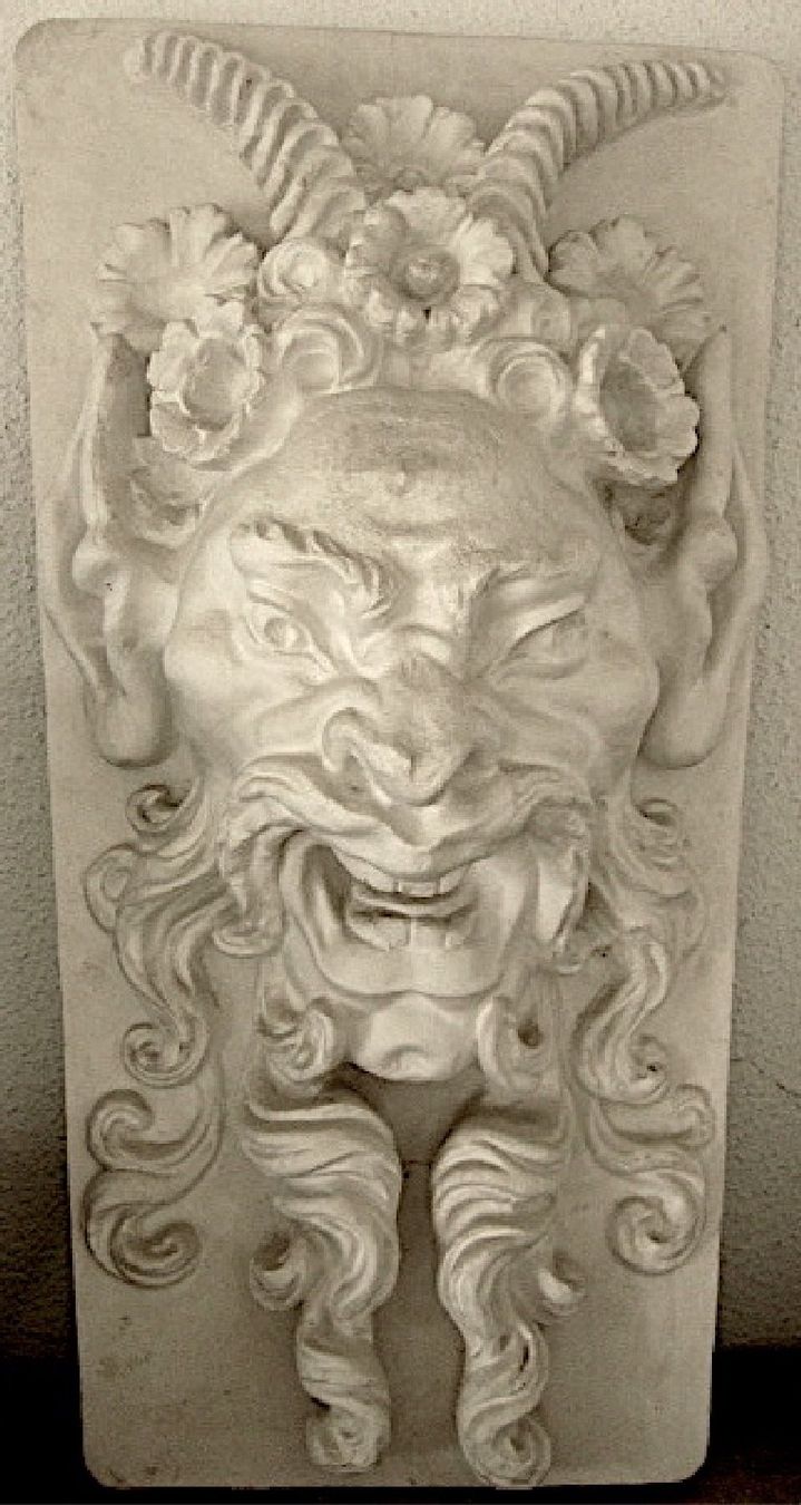 Sculture & Statue: Renaissance Grotesken - Maske ' FAUN' – Usato da Zürich venduto da scu_9xl9