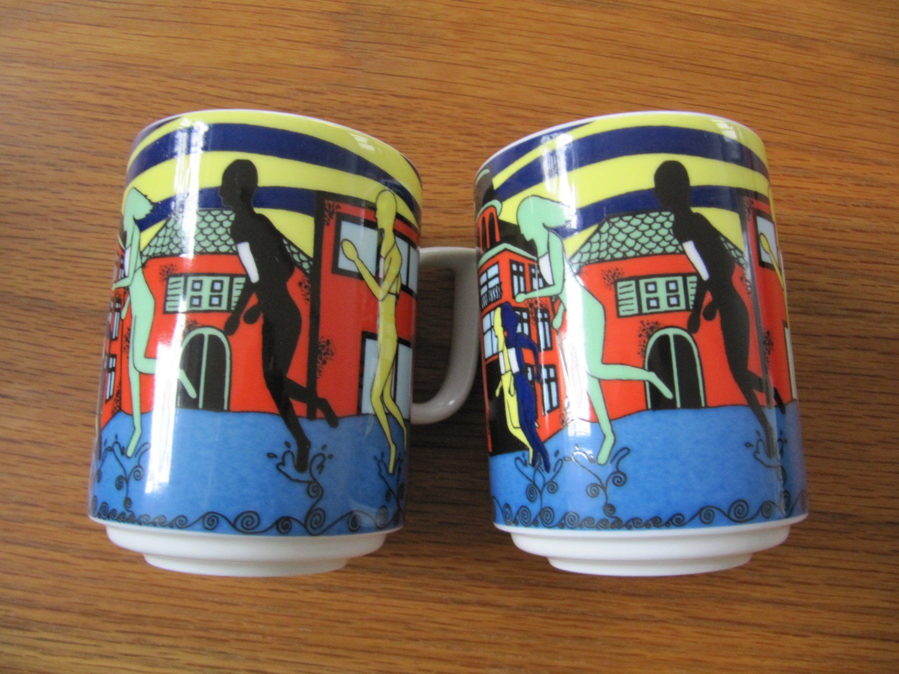 Bopla Tazze: Bopla Mug 2 Stück Stadtlauf Langenthal – Usato da Selzach venduto da Sennemeitschi11