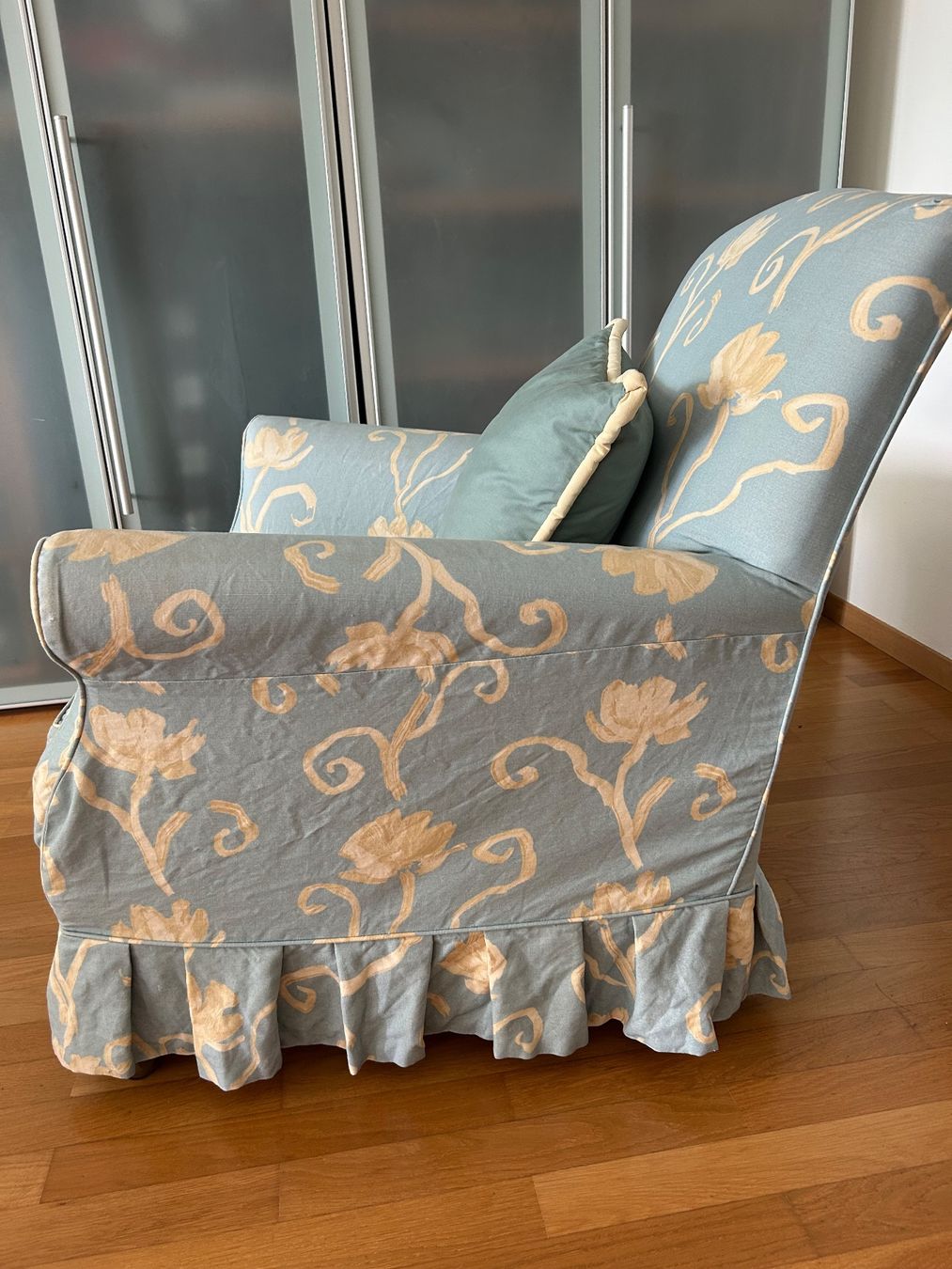 Ikea Fauteuils: Sessel hellblau / weiss – D'occasion à Uitikon Waldegg par Hongkong2018 1