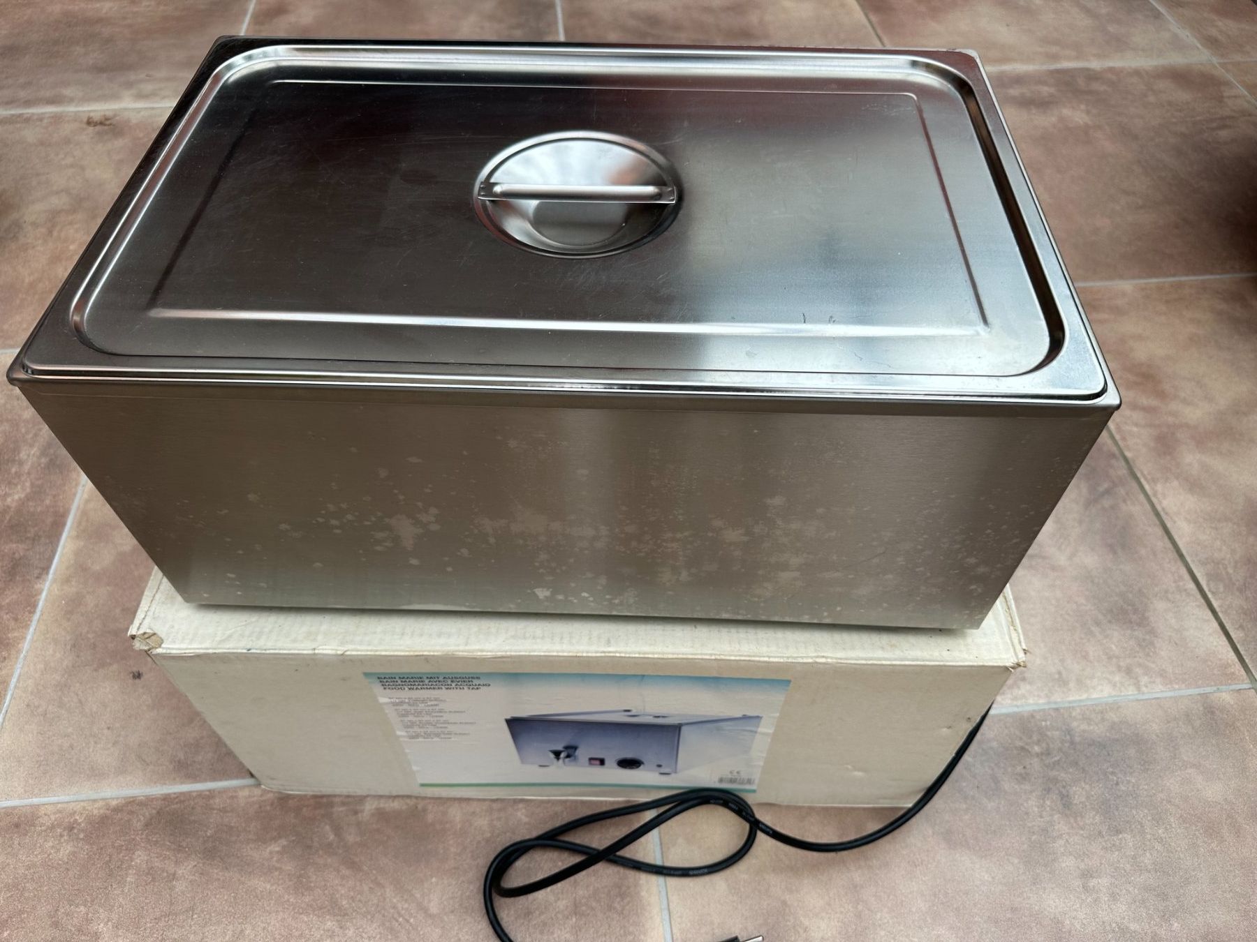 Elettrodomestici da cucina: Bain-Marie Warmhaltebehälter – Usato da Winkel venduto da rehu60 1