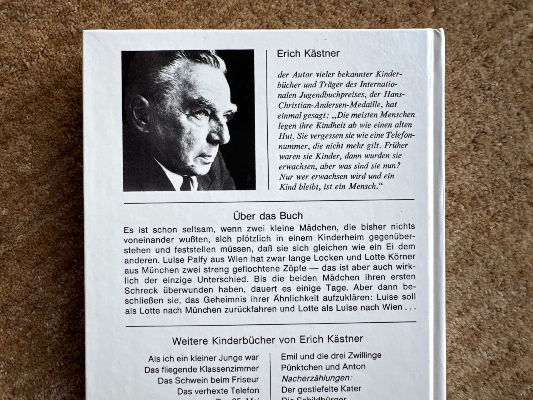 Livres: Das Doppelte Lottchen - Erich Kästner – Neuf (Voir description) à Aarau par Kilauea 1