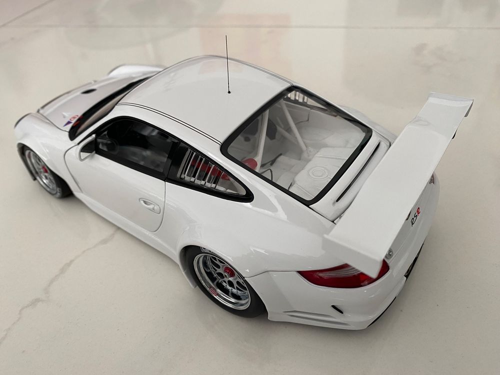 Porsche 911 997 GT3 RSR 2007 Matmut - Autoart 1/18 - Miniature De Collection