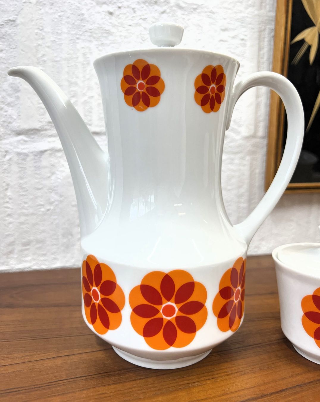 Seltmann Set di piatti: Retro 70s Kaffeservice - Seltmann Weiden Bavaria – Usato da Walzenhausen venduto da stilvollwohnen 4