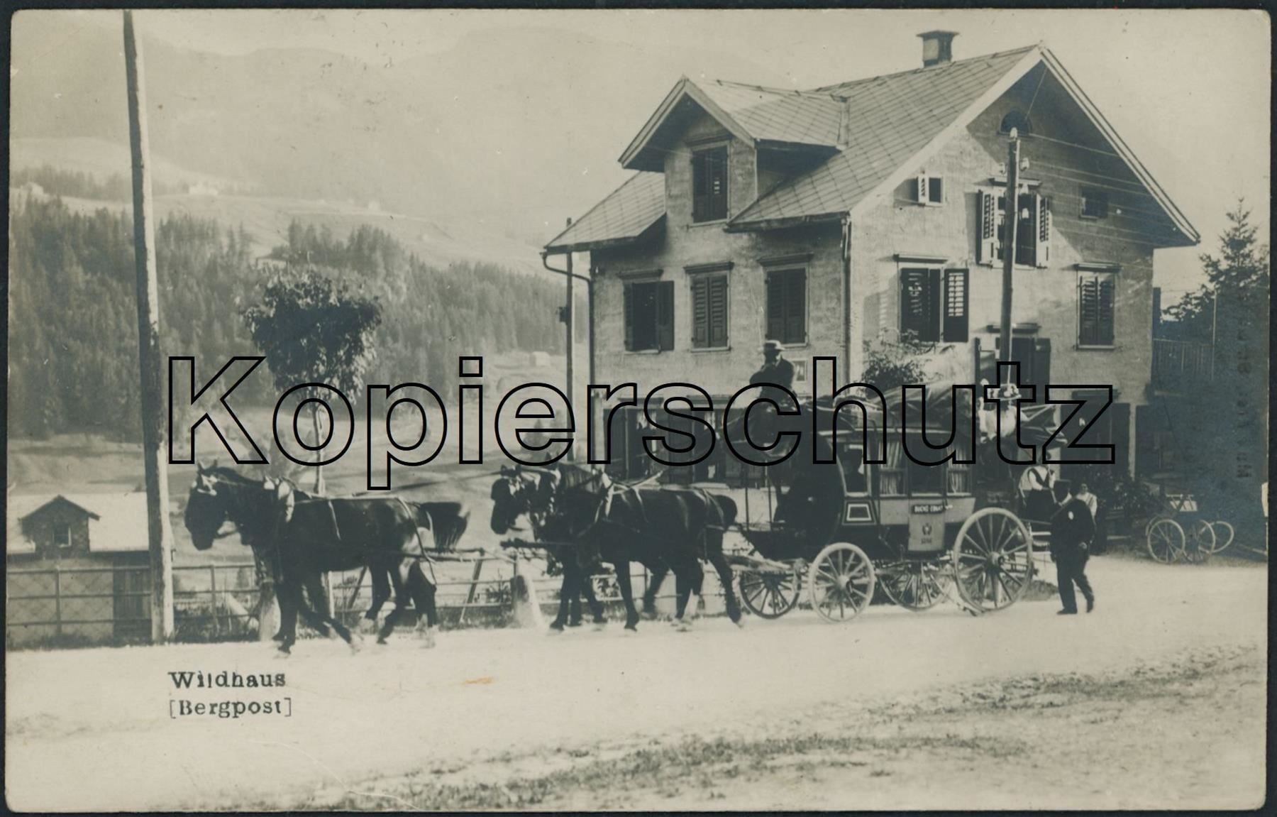 Cartoline postali: SG Wildhaus - Post - Postkutsche – Usato da Schindellegi venduto da dolpitz