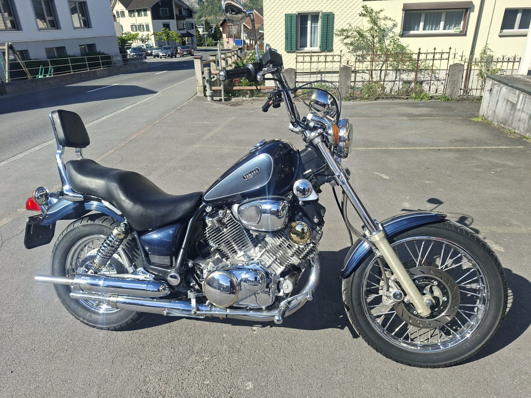 Yamaha Chopper: Yamaha XV 750 Virago – Usato da Wangs venduto da zweirad-pizol
