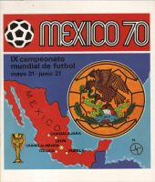 Panini WM-Album Mexiko 70/1970 komplett Gedruckte Ausgabe