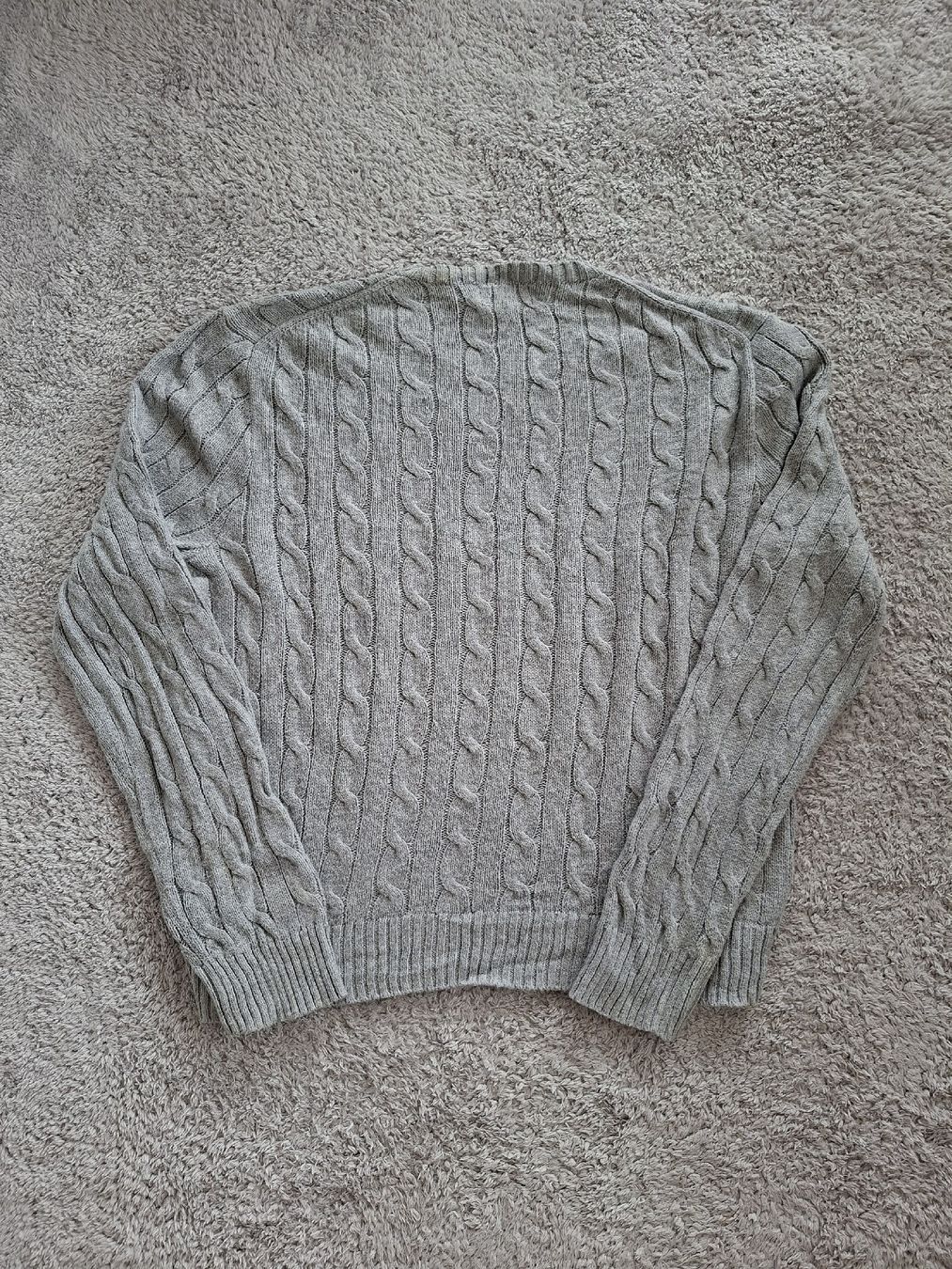 Ralph Lauren Maglioni & Felpe: Pull Polo Ralph Lauren gris maille torsadée L – Usato da Renens VD venduto da ser_j2fn 9