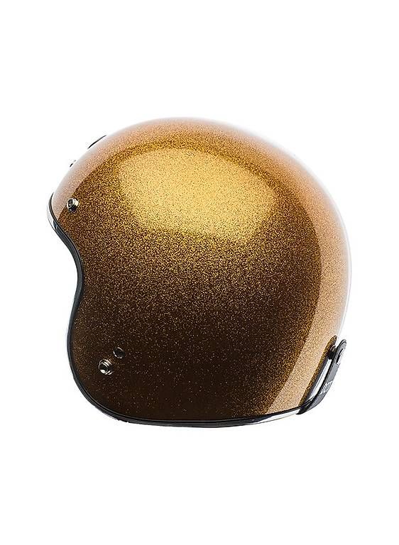 Caschi & visiere: TORC T-50 Jethelm Mega Flake Gold NEU – Usato da Altnau venduto da stormridermc 1