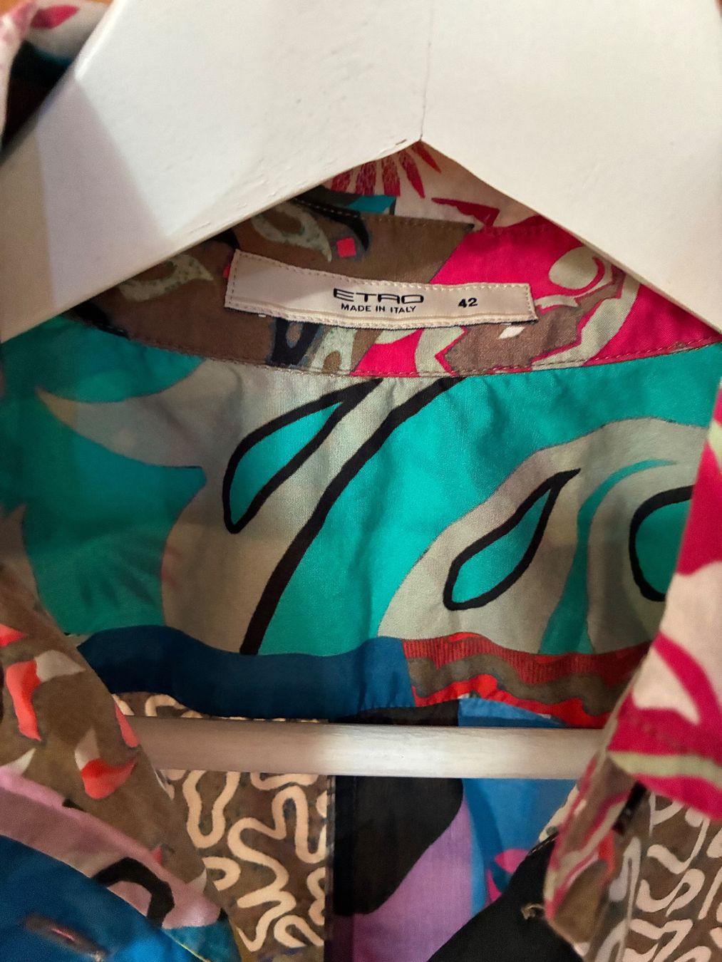 Etro Blusen: Etro Paisley Multicolor Button Down Shirt Hemd – Gebraucht aus Münchenstein von B771 2