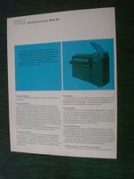 IBM Data Processing - Sortiermaschine IBM 84 - Prospektblatt