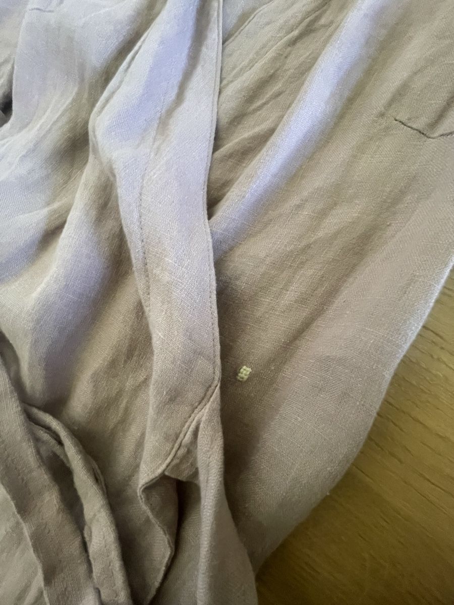 Kleider: Robe portefeuille en lin – Gebraucht aus Baar von ali_l9sf 2