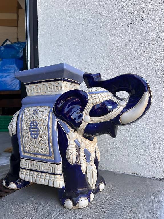Statuette: Elefante tailandese in ceramica  – Usato da Cureglia venduto da jka_qv7j 2