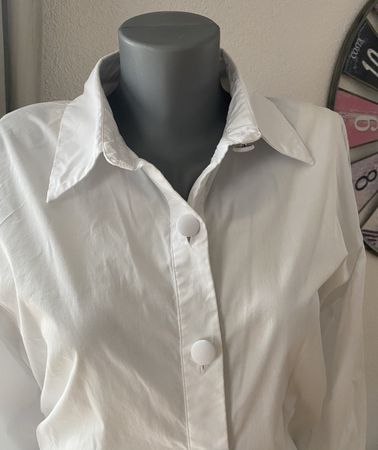 Weisse Bluse von Zara Gr. XL ( Baumwolle )