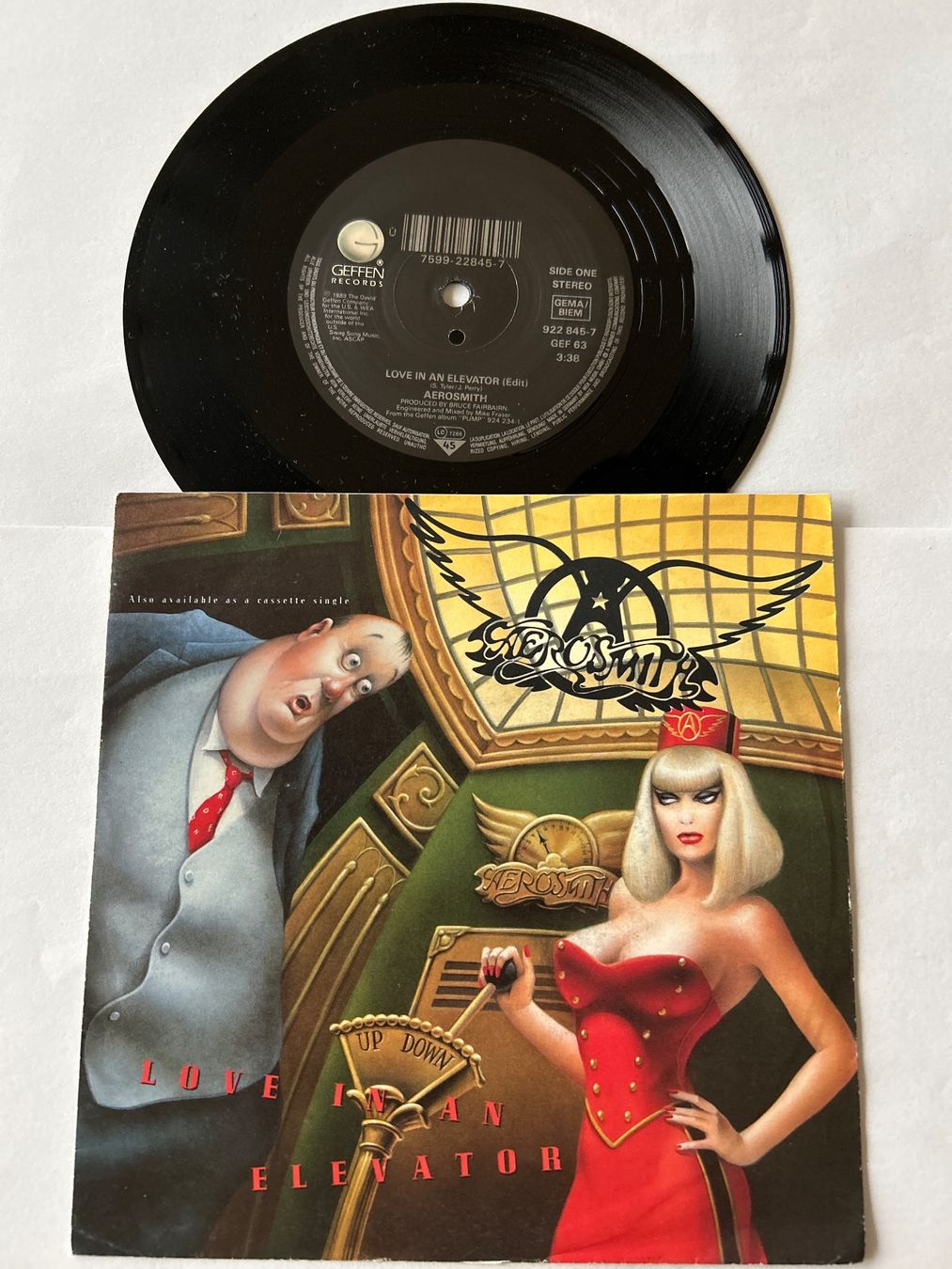 Dischi in vinile: Aerosmith. 1989. Love In An Elevator – Usato da Faulensee venduto da Mizuno06