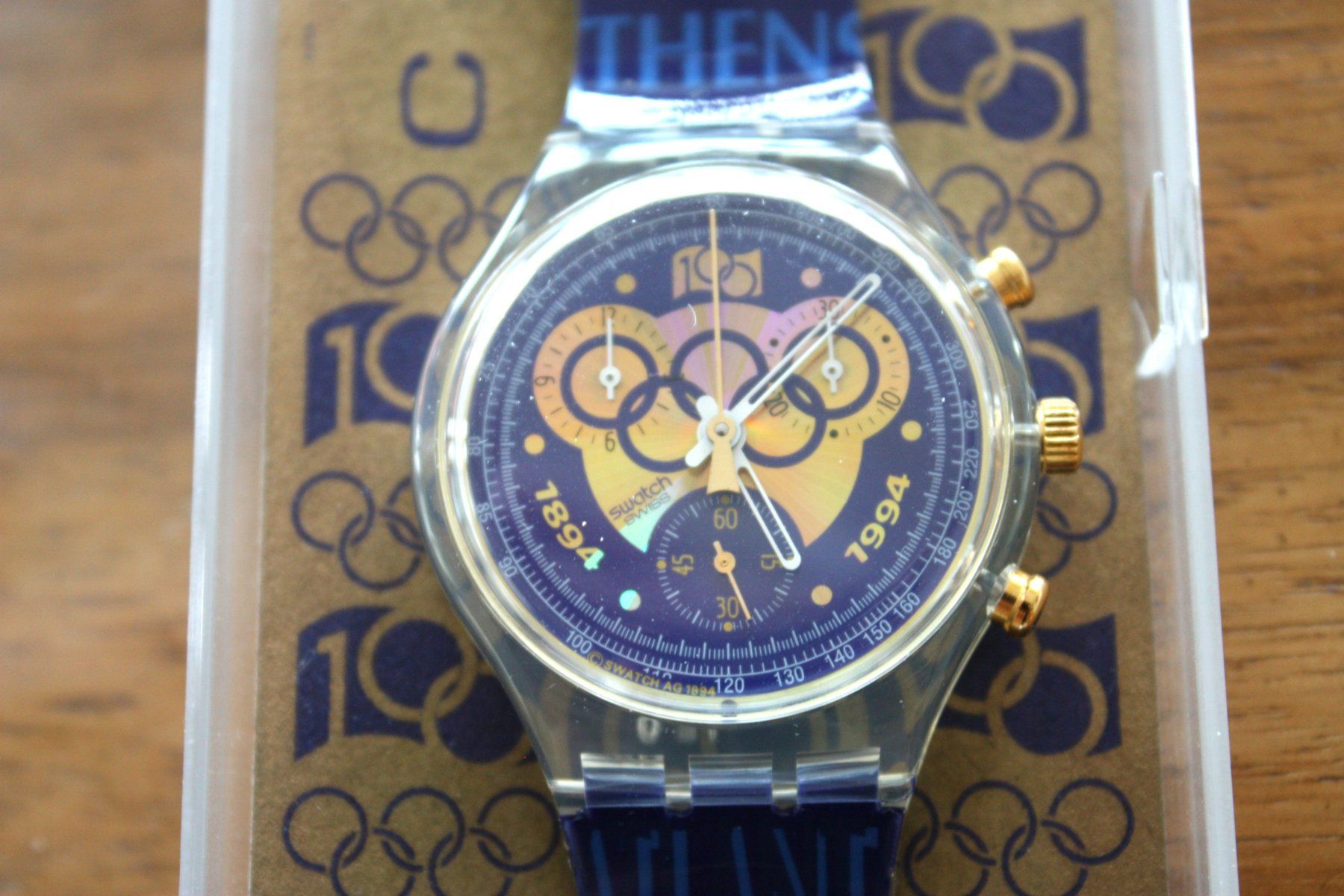 Swatch Orologi: 4 Swatch Uhren neu – Nuovo e nell'imballaggio originale da Spiez venduto da Trollius09 6