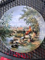 Sammelteller Enten und Hühner am Dorfteich Hubert Kaplan