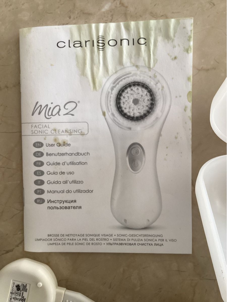 Clarisonic Cura del viso: Clarisonic Mia 2 mit Ersatzbürsten – Usato da Magadino venduto da sylvierosa 5