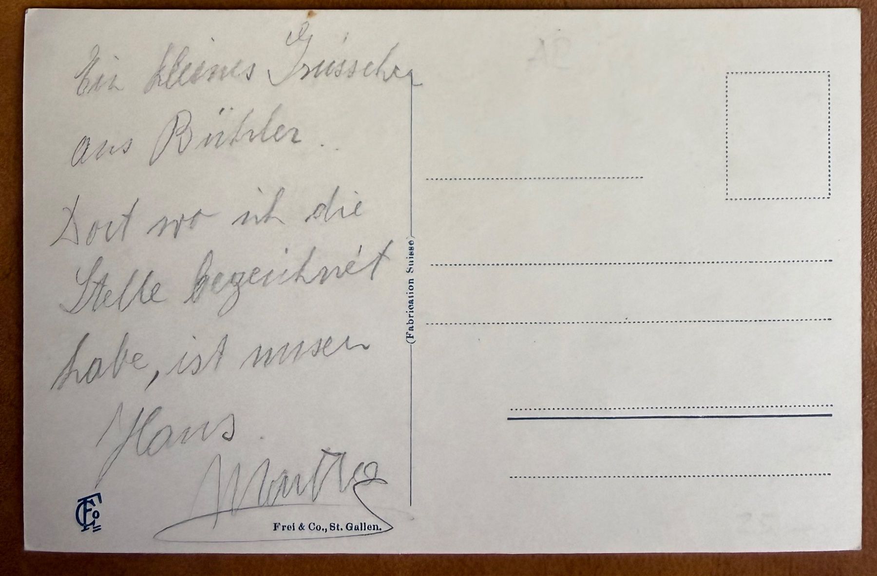 Ansichtskarten: Bühler - Panorama AK – Gebraucht aus Lutry von Ediego 1