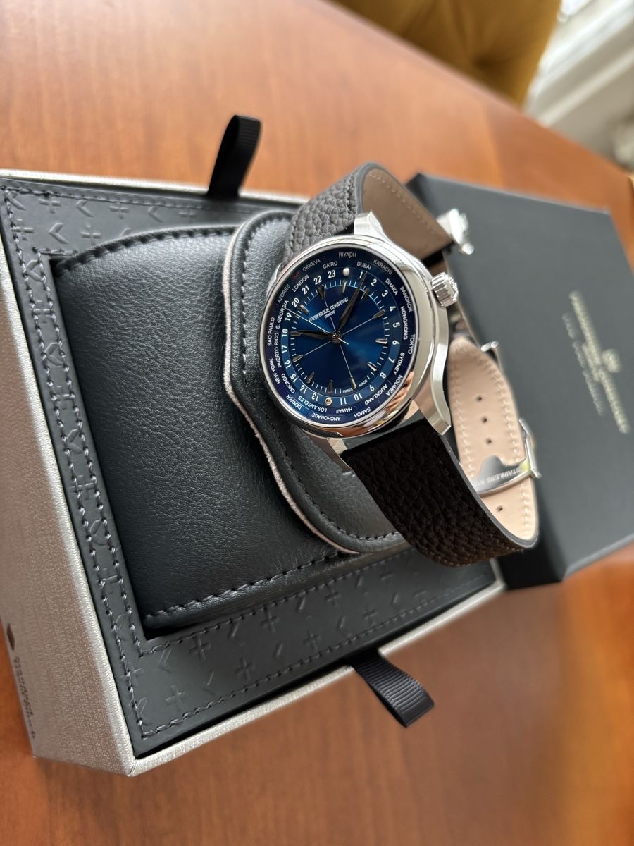 Frederique Constant Uhren: Frederique Constant Worldtimer Ltd edition "Watch Angels" – Neu (gemäss Beschreibung) aus Grand-Lancy von vd70000 5