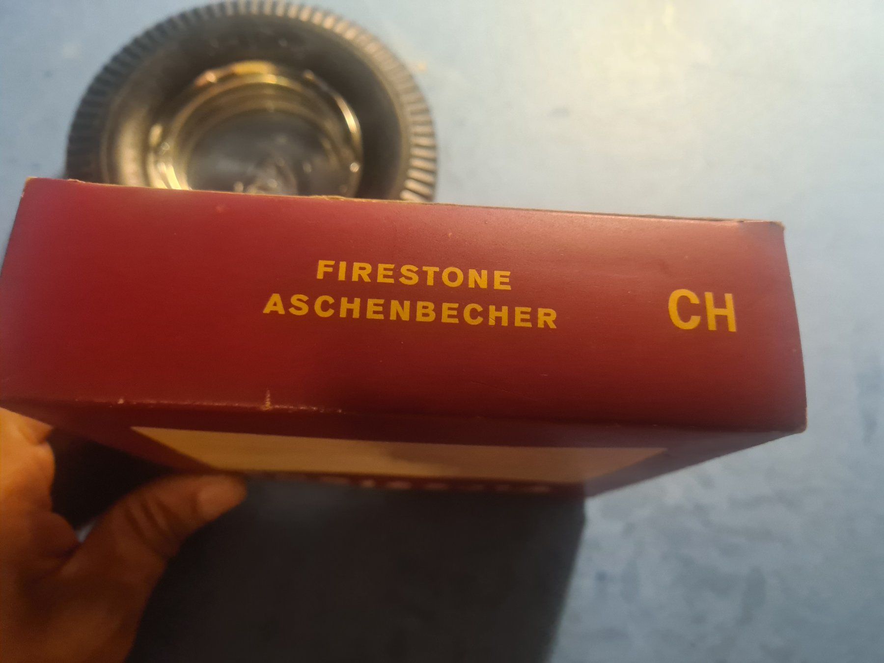 Firestone Aschenbecher: FIRESTONE  CENDRIER  NEW  OLD  STOCK  VINTAGE – Gebraucht aus Bellevue von BURGOLMANIA 5