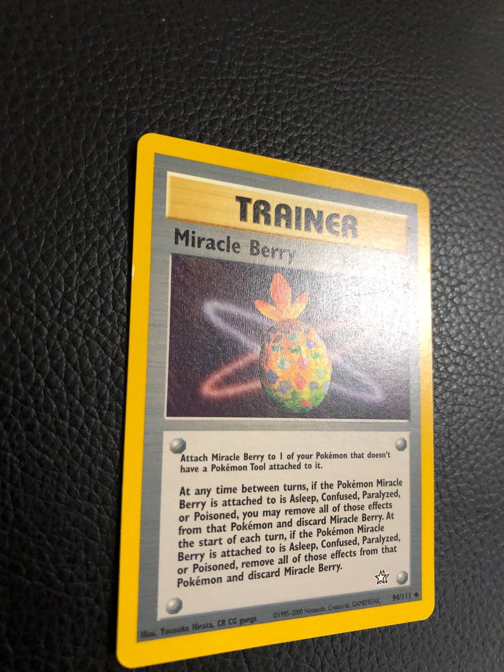 Pokémon Carte collezionabili: Neo Genesis Miracle Berry 94/111 Ab 1 – Usato da Paradiso venduto da Pkmn10 1