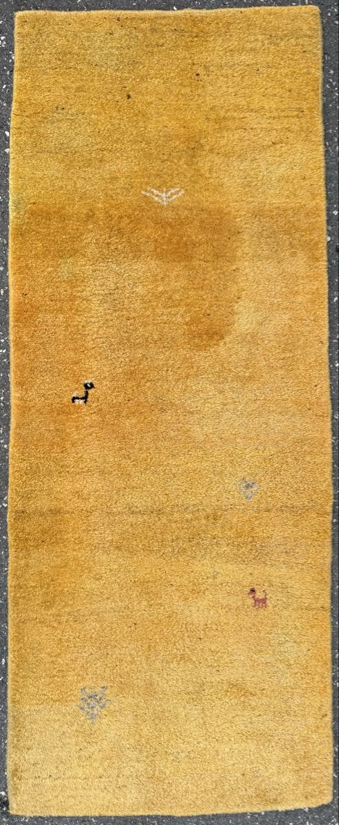 Gabbeh Teppiche: Gabbeh;Perserteppich Läufer 175x69 cm – Gebraucht aus Sempach von Star7 5