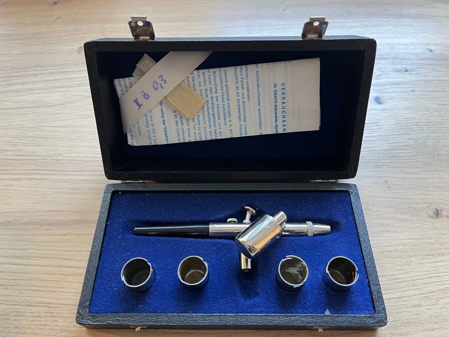 Grafo Type II B Airbrush-Pistole aus den 80er-Jahren Vintage (Gebraucht ...