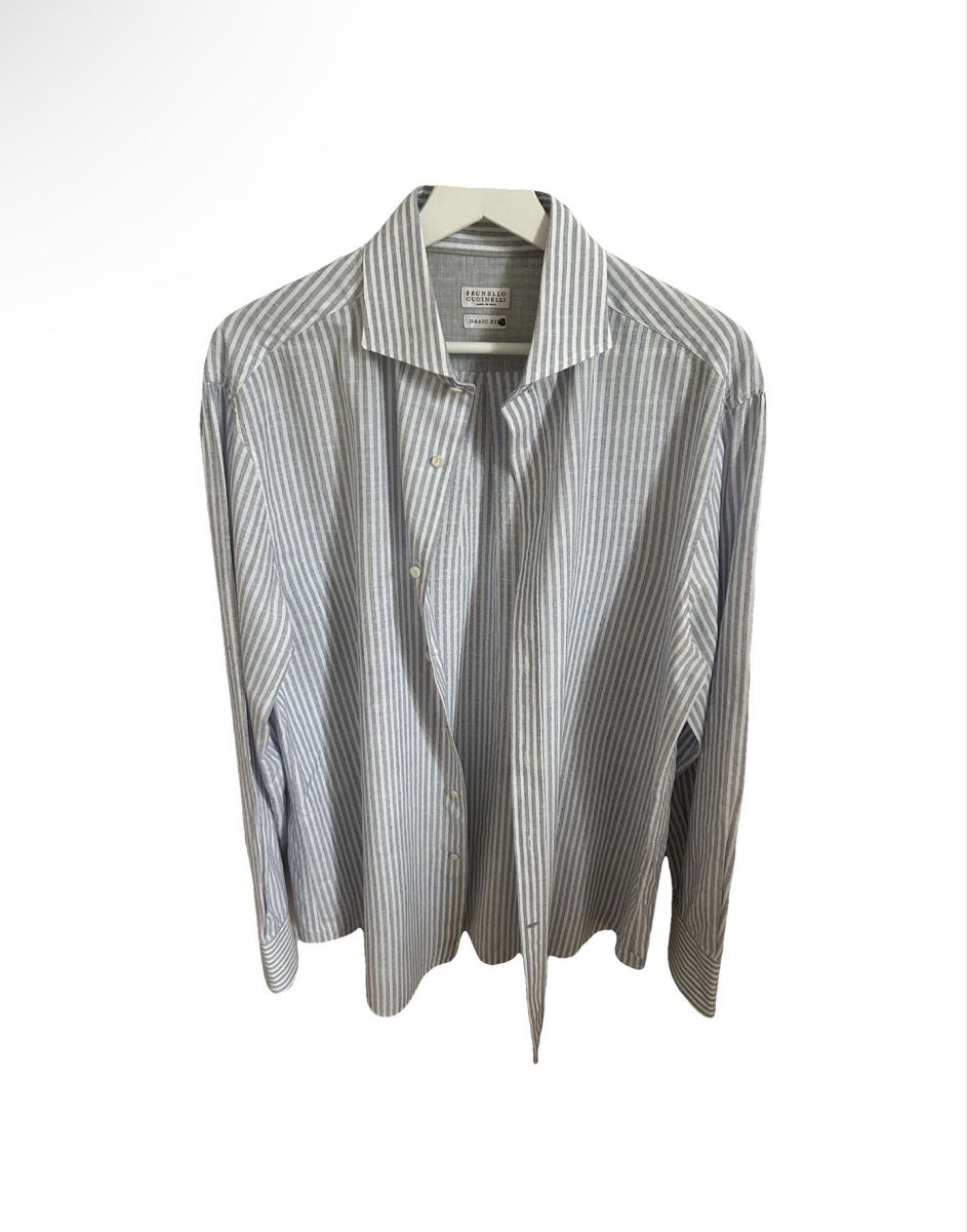 Brunello Cucinelli Camicie: Brunello Cucinelli shirt striped size XL – Usato da Zürich venduto da nat_7wll