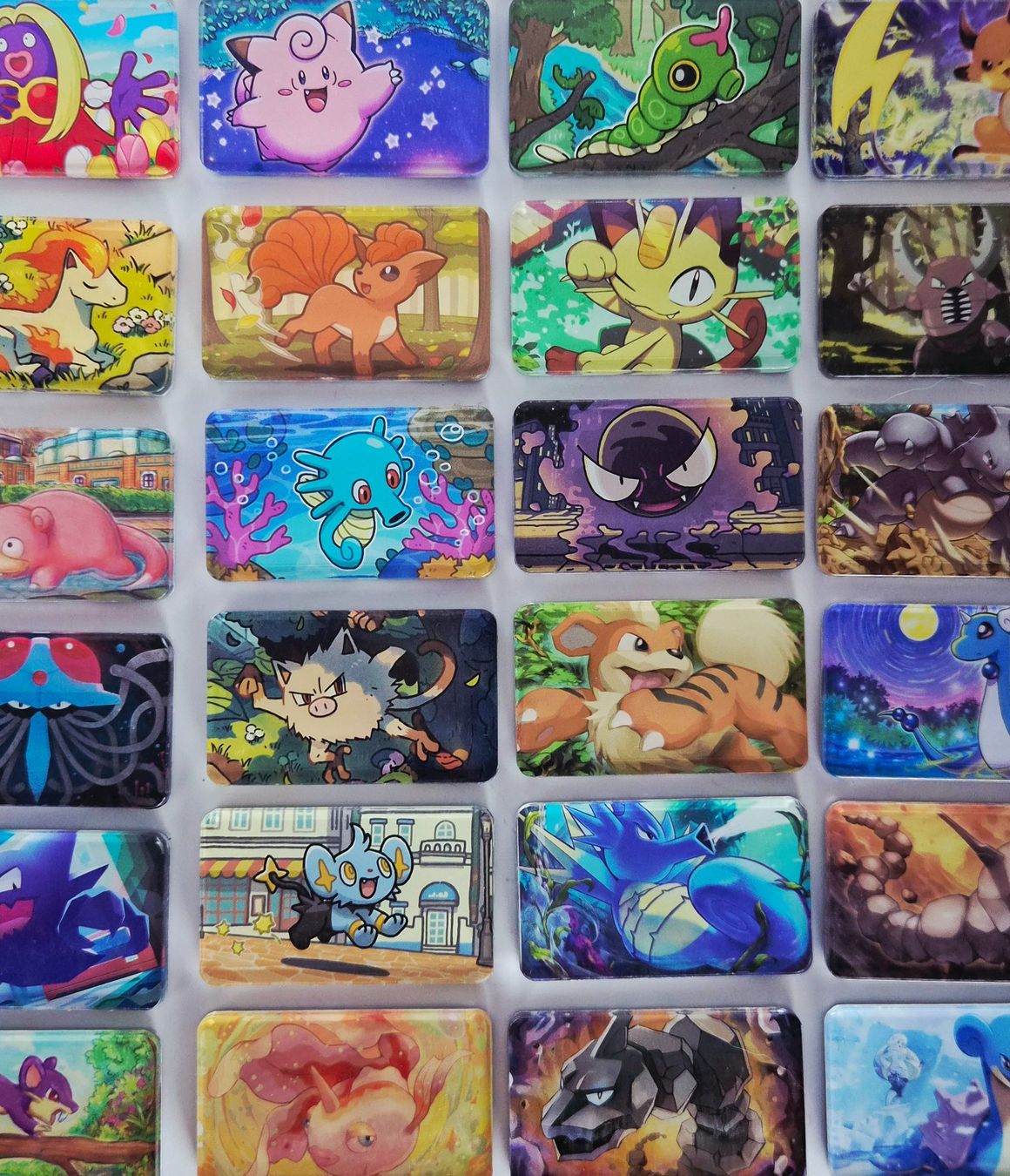 Pokémon Carte collezionabili: 10er Set Handmade Pokemon Magnet - Gratis Versand – Nuovo (secondo la descrizione) da Arni AG venduto da PokemonCardsStore