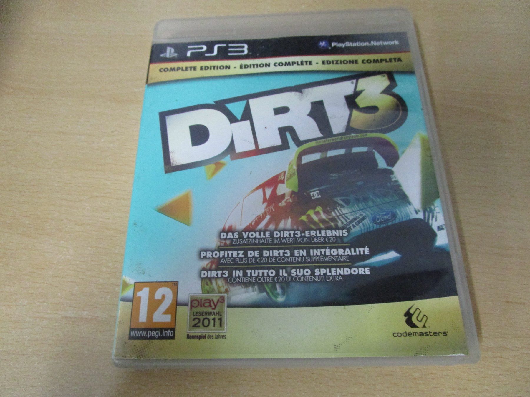 Sony Spiele: Dirt 3 Complete Edition Playstation 3 PS3 – Gebraucht aus Goldau von agestuffer