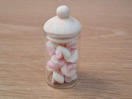 Marshmallows Glas Handgemacht, auch für Maileg