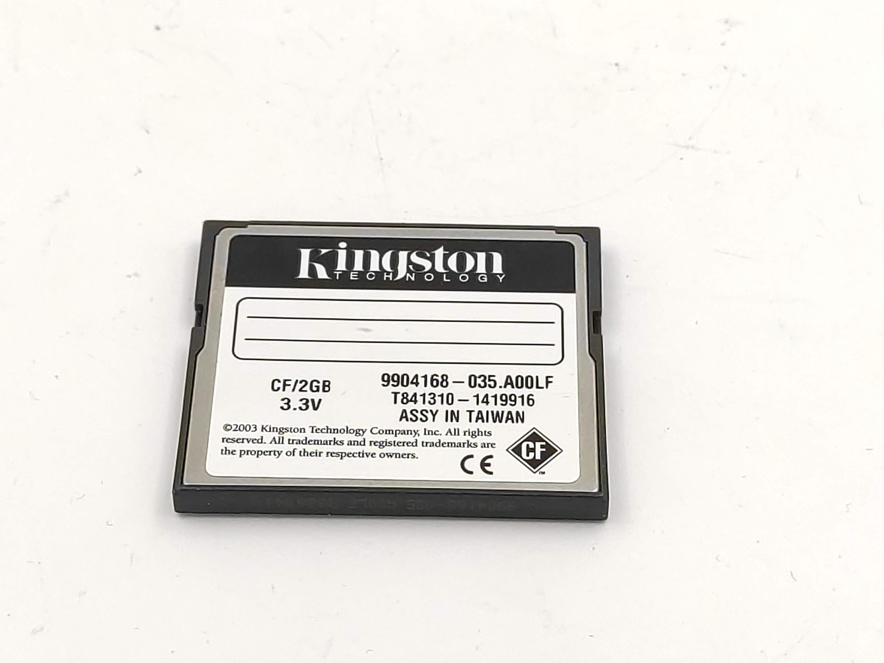 Kingston Speicherkarten: Compact Flash Karte Kingston 2GB  – Gebraucht aus Kreuzlingen von Tewes 1