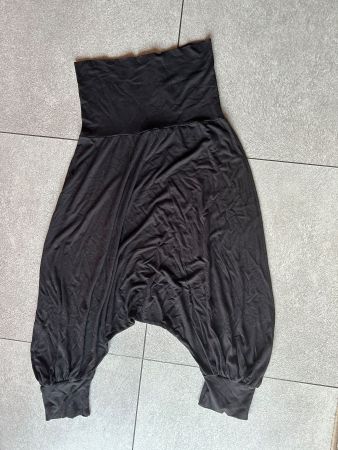 Pluderhose Sarouelhose jersey Noir gr. S