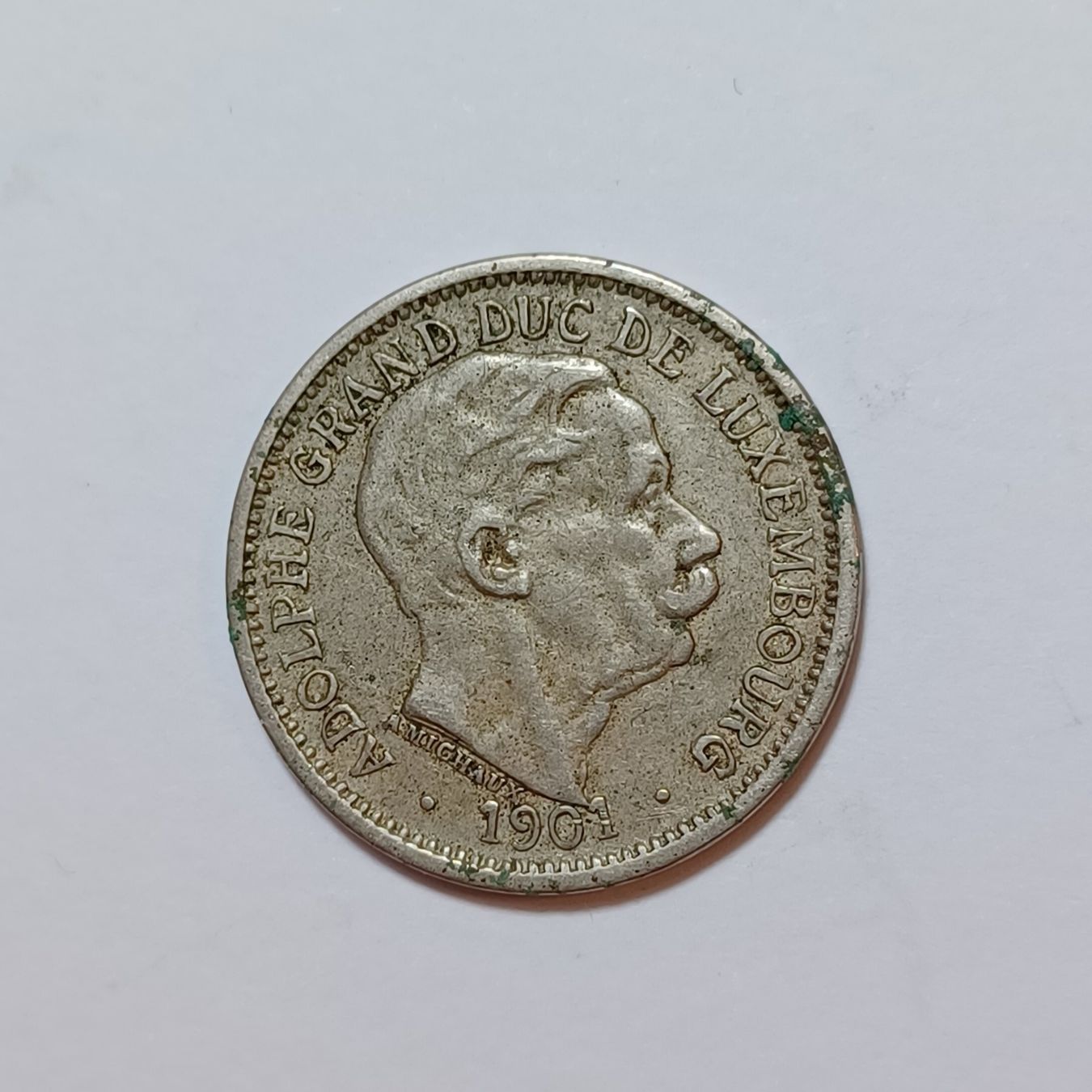 Tutti le monete: 10 Centimes 1901 Luxemburg – Usato da Pfäffikon ZH venduto da Welt_Muenzen