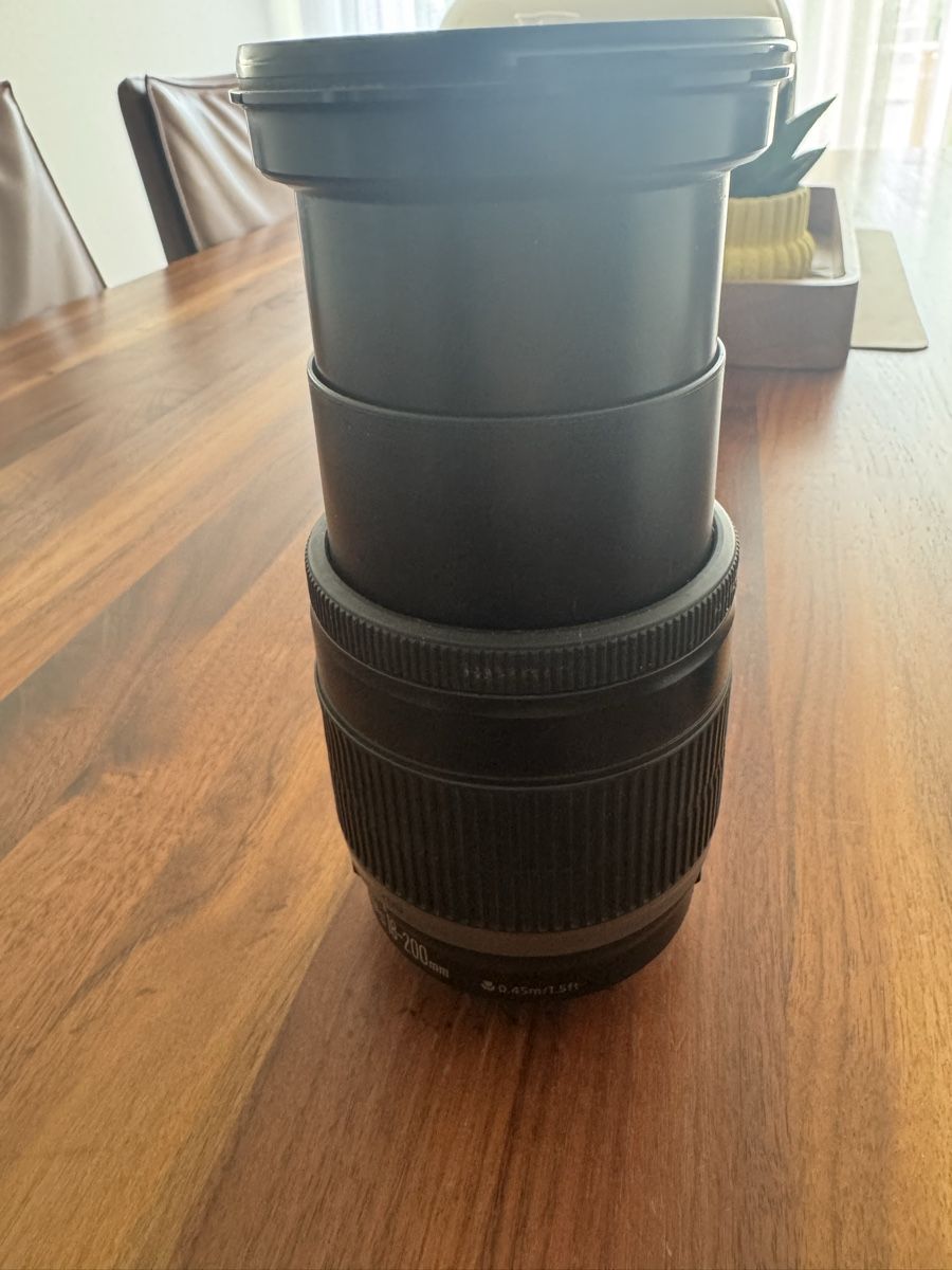 Canon Obiettivi: Canon EF-S 18-200mm Objektiv Zoom  – Usato da Sursee venduto da TeamBully 5