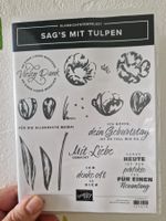 Stampin'up "Sag's mit Tulpen", inkl. Stanzschablone