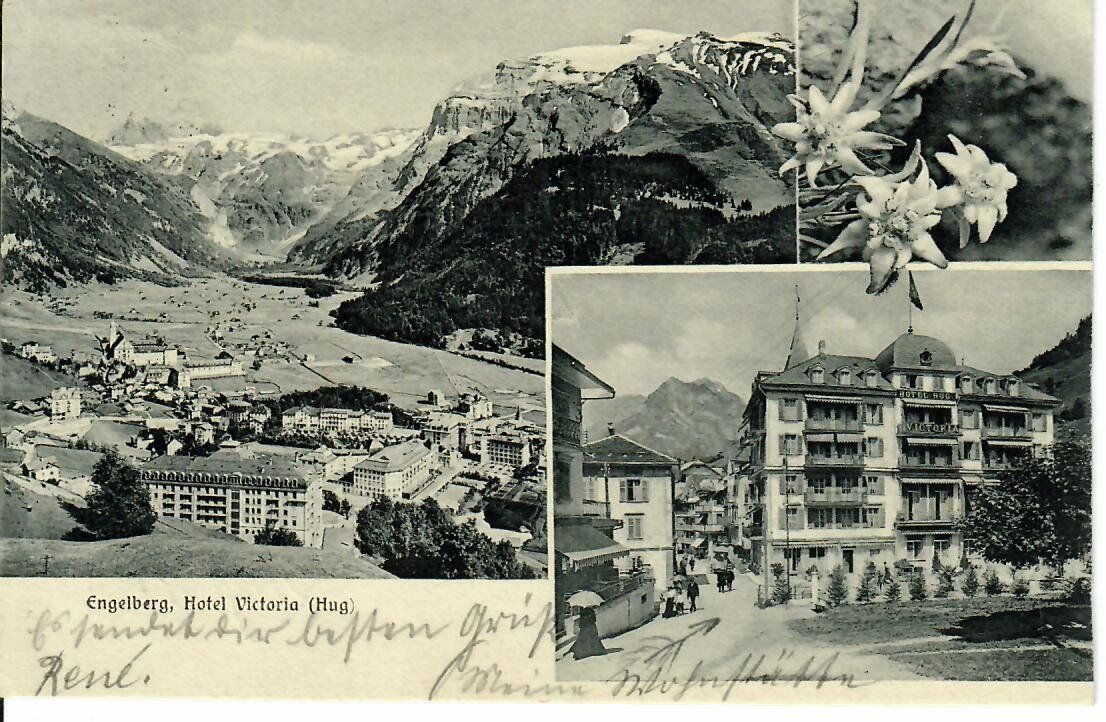 Ansichtskarten: Engelberg – Gebraucht aus Hochdorf von Ziegel-16