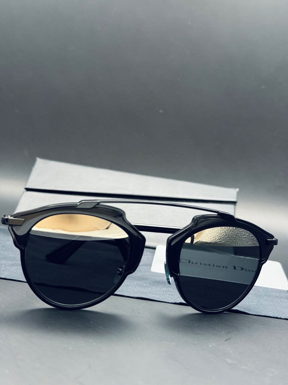 Dior Occhiali & Lenti: Dior So Real Black Sunglass – Usato da Meisterschwanden venduto da Nandda 1