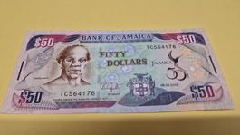 Jamaikanische 50 Dollar Note - Sammlerstück, Top 2012