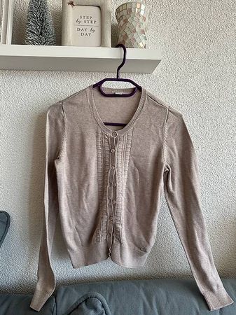 Edc Damenstrickjacke beige 36