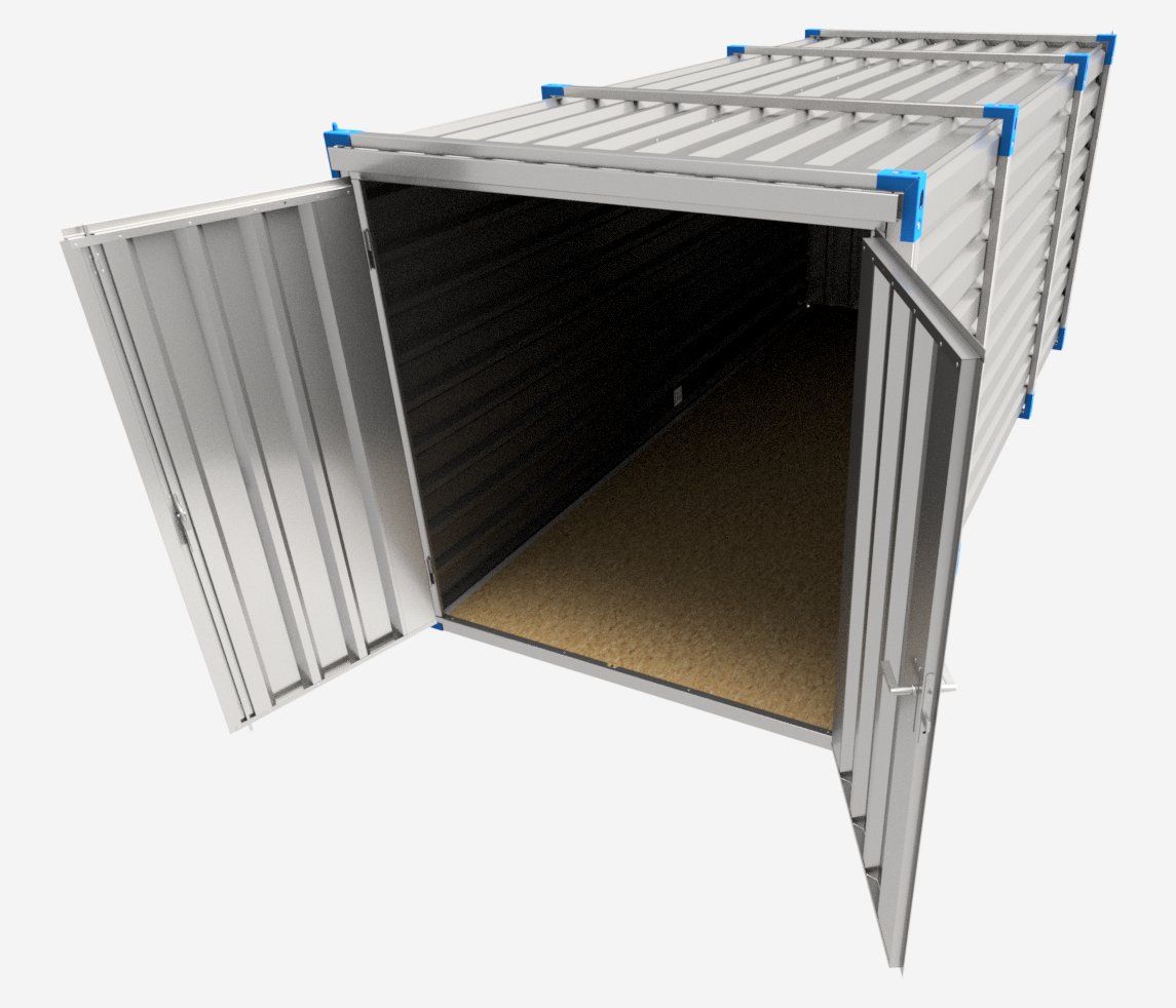 Contenitori edile: 5m Lagercontainer Materialcontainer – Nuovo e nell'imballaggio originale da Oberrüti venduto da RST-AG.CH 1
