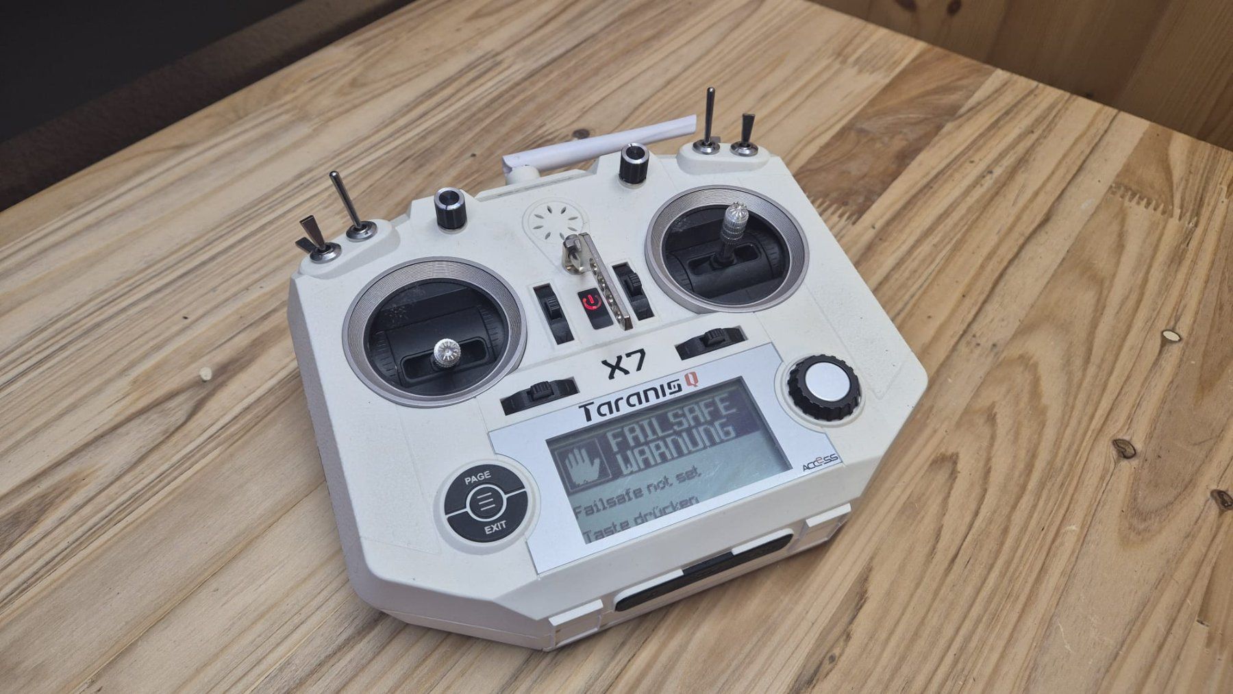 FrSky Fernsteuerungen: FrSky Taranis Q X7 mit XJT Module – Gebraucht aus Oberthal von Opelbliz795 1