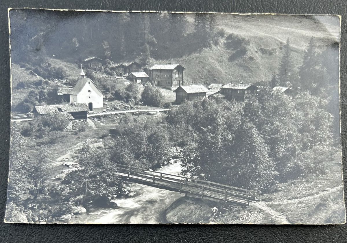 Cartoline postali: AK Giessen bei Binn  – Usato da Horw venduto da Tellbub