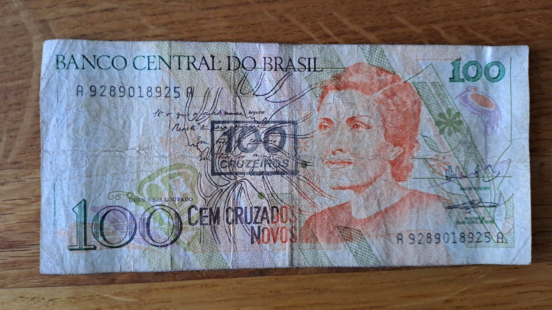 Banconote: Banknoten Brasilien 2 Stück – Usato da Speicherschwendi venduto da allowed-crime 2