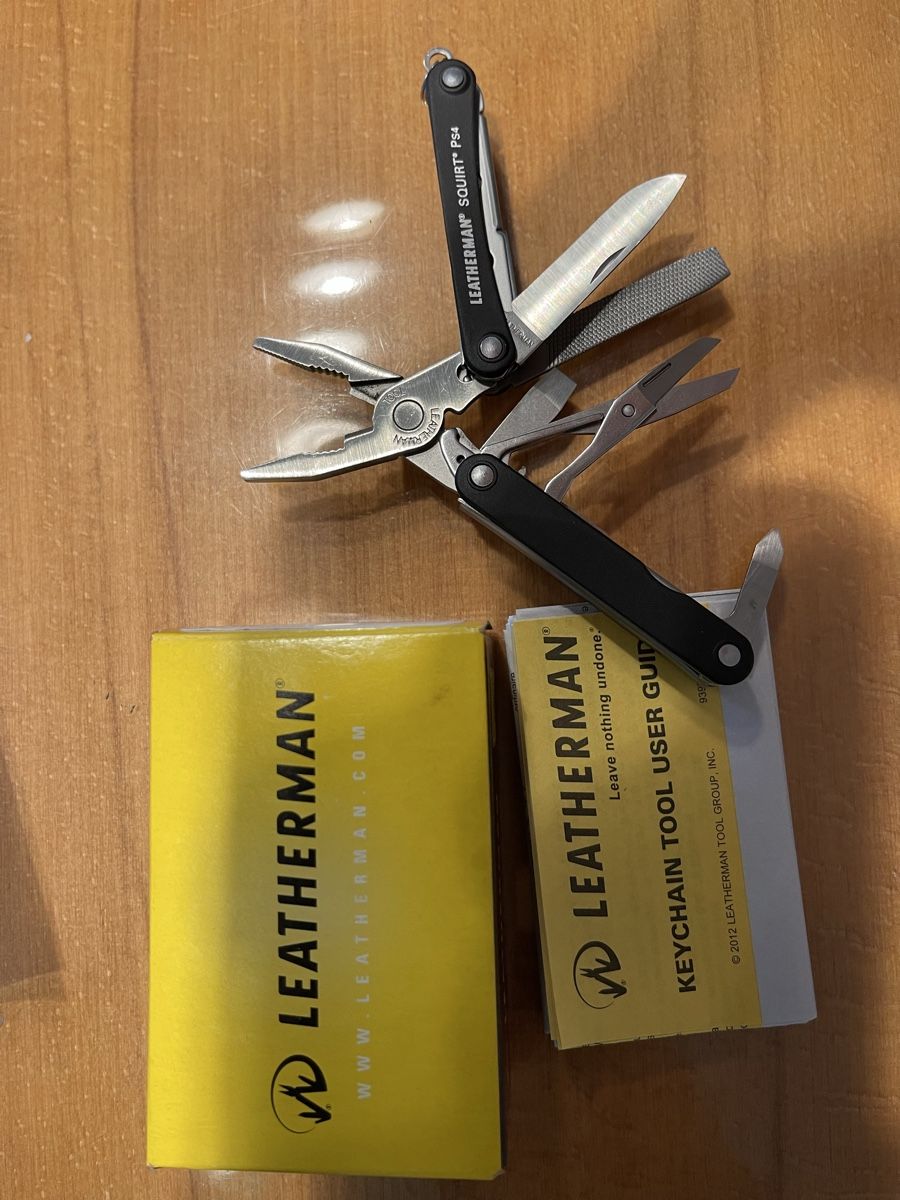 Leatherman Alle Werkzeuge: Leatherman Squirt PS4 NEU Black – Neu und originalverpackt aus Eglisau von retep1973 2