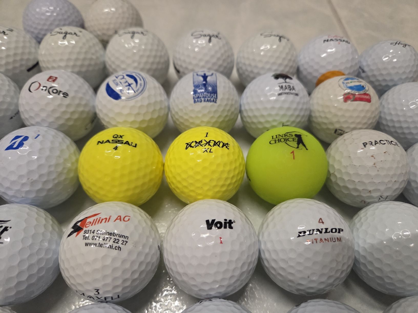 Bälle: 52 diverse Golfbälle – Neu (gemäss Beschreibung) aus Bad Ragaz von Sly_fox_65 3
