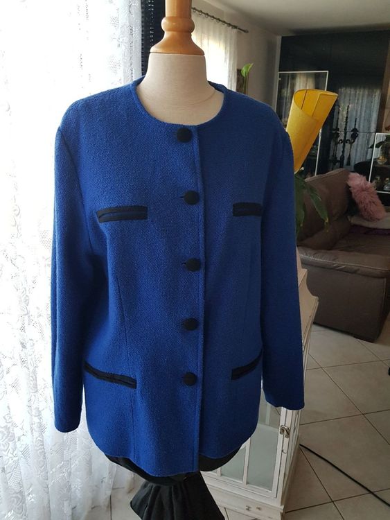 Veste Chic Christine Laure - Taille 44, Noire, Neuve (sans étiquettes)