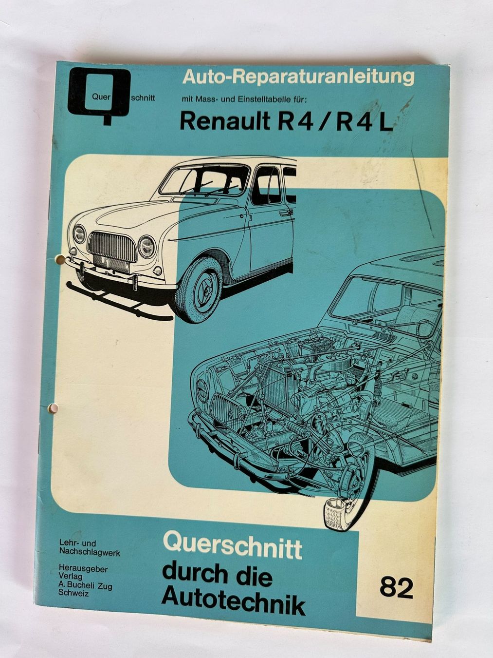 Livres: Reparaturanleitung  Renault 4 – D'occasion à Boswil par pavo1